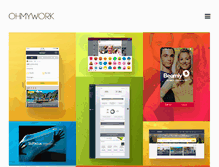 Tablet Screenshot of ohmywork.com